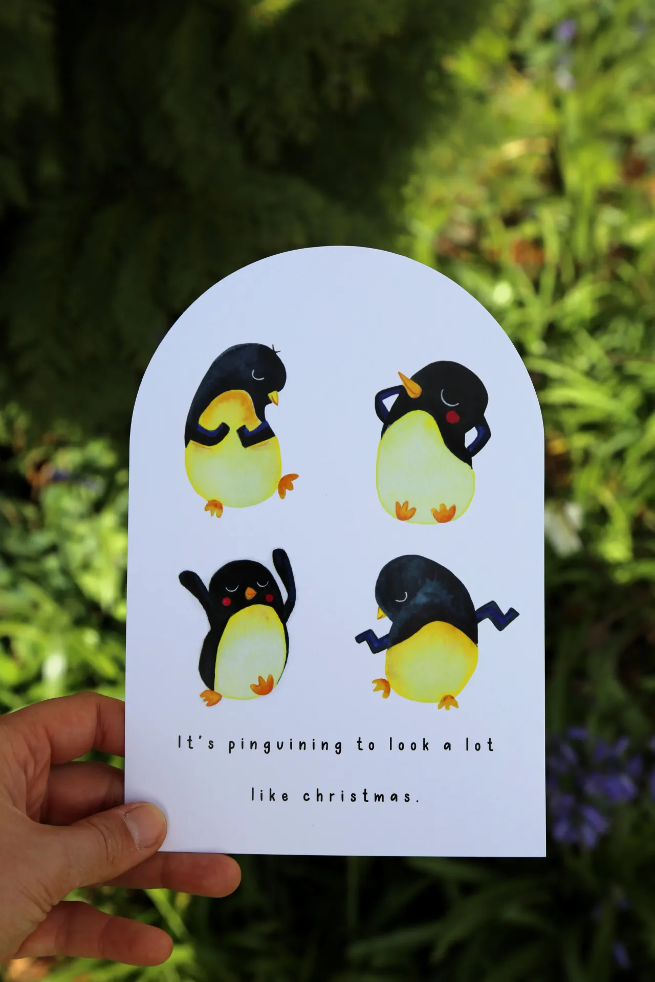it's pinguining to look a lot like christmas