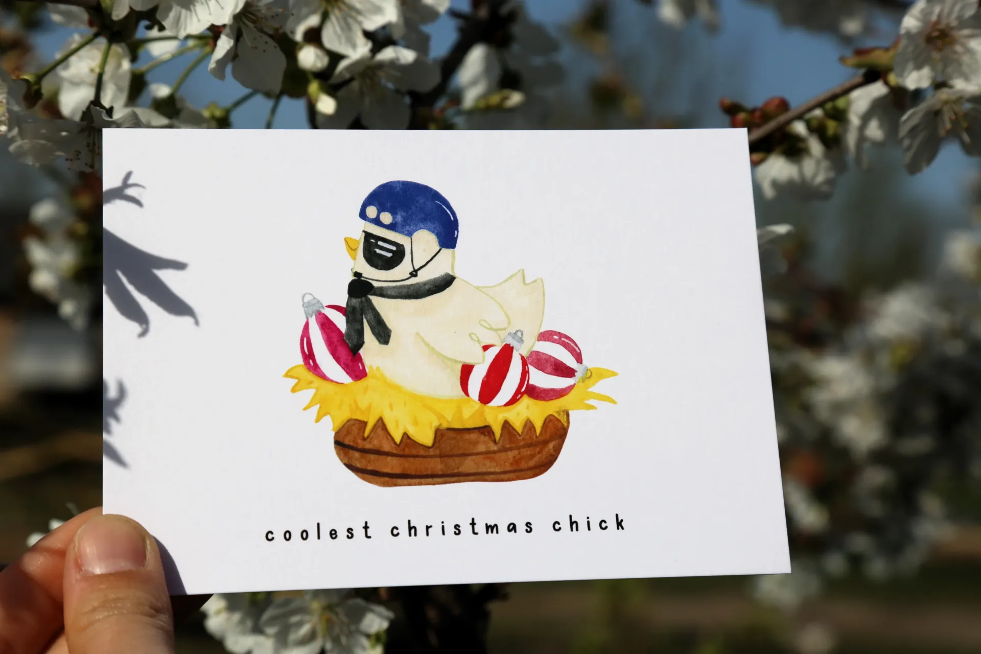 coolest christmas chick